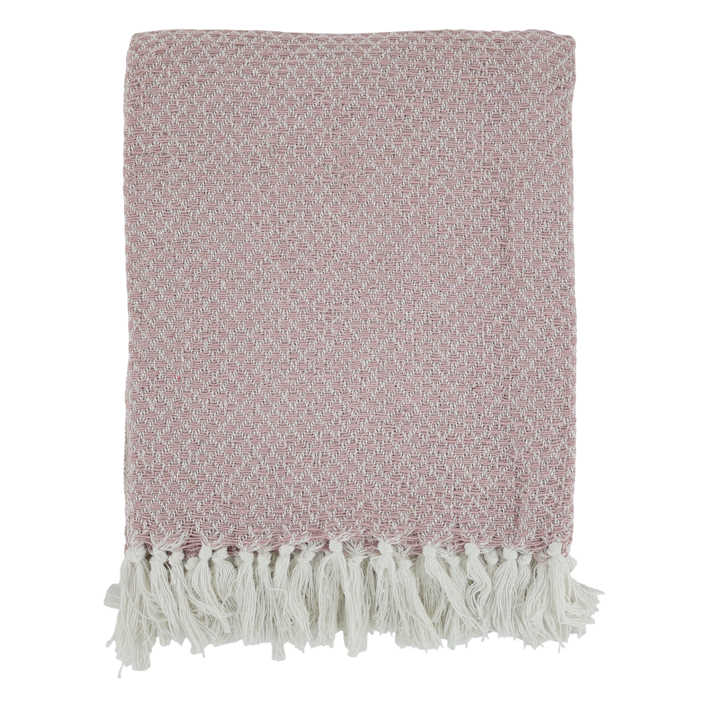 Plaid - Aix Plaid af overskudsgarn - Rosa