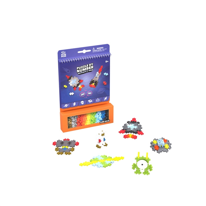 Plus-Plus Space Activity Pad – Kreativ leg i verdensrummet