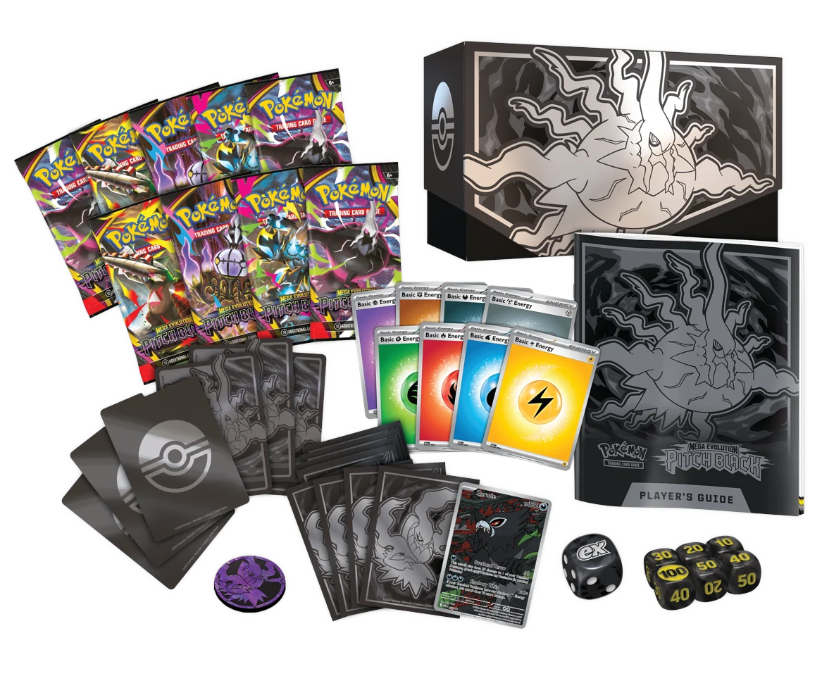 Pokémon Mega Evolution: Pitch Black - Elite Trainer Box