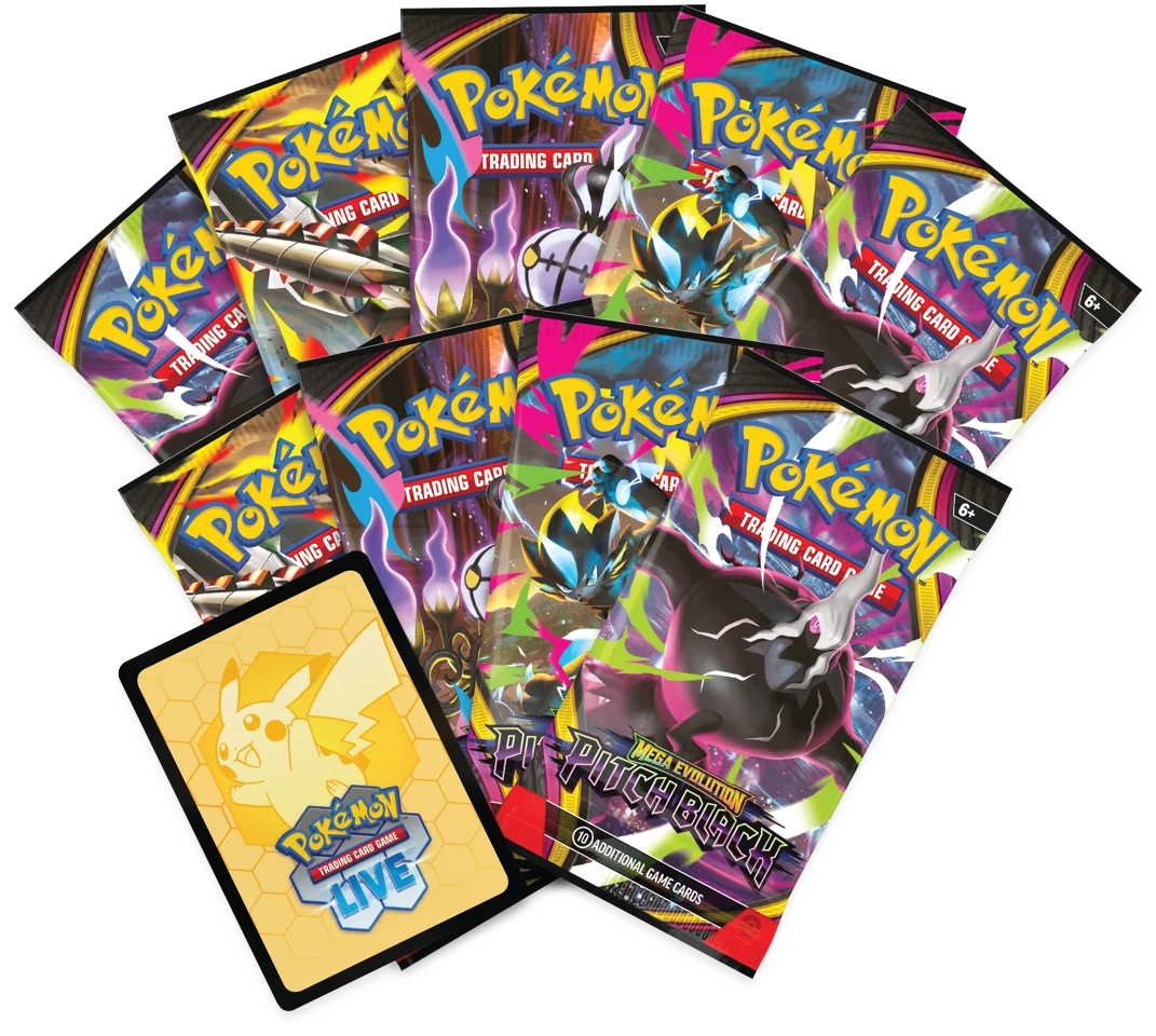 Pokémon Mega Evolution: Pitch Black - Elite Trainer Box