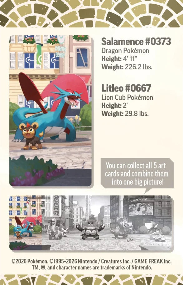 Pokémon Mini Tin - 2026 Summer Lumiose City Mini Tin (POK10392-101)