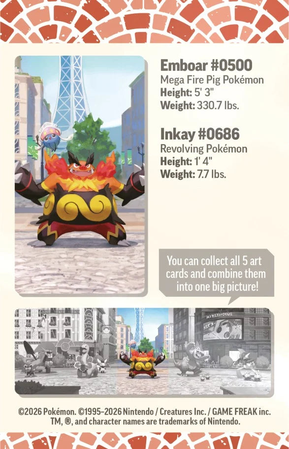 Pokémon Mini Tin - 2026 Summer Lumiose City Mini Tin (POK10392-101)
