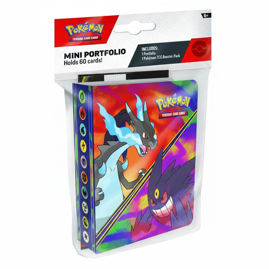 Pokémon Minialbum m. boosterpakke - Mega Charizard and Gengar (2026 Spring)