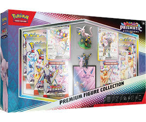 Pokemon TCG: Prismatic Evolutions Premium Figure Collection – Espeon & Umbreon