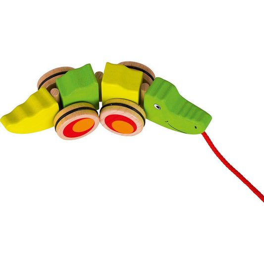 Pull-along krokodille