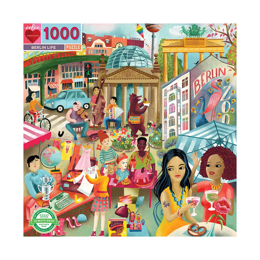 Puslespil 1000 brk - Berlin Life - eeBoo
