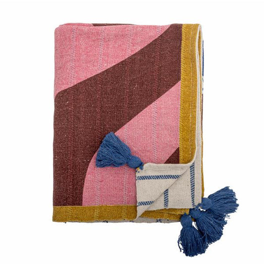 Remy Plaid - Multifarvet - Genanvendt Bomuld - Bloomingville