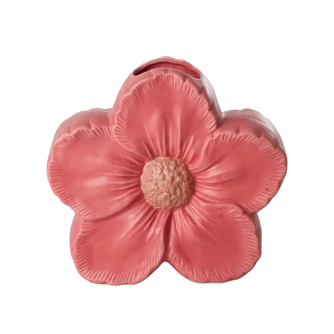 Blomst Keramik Vase - Stor