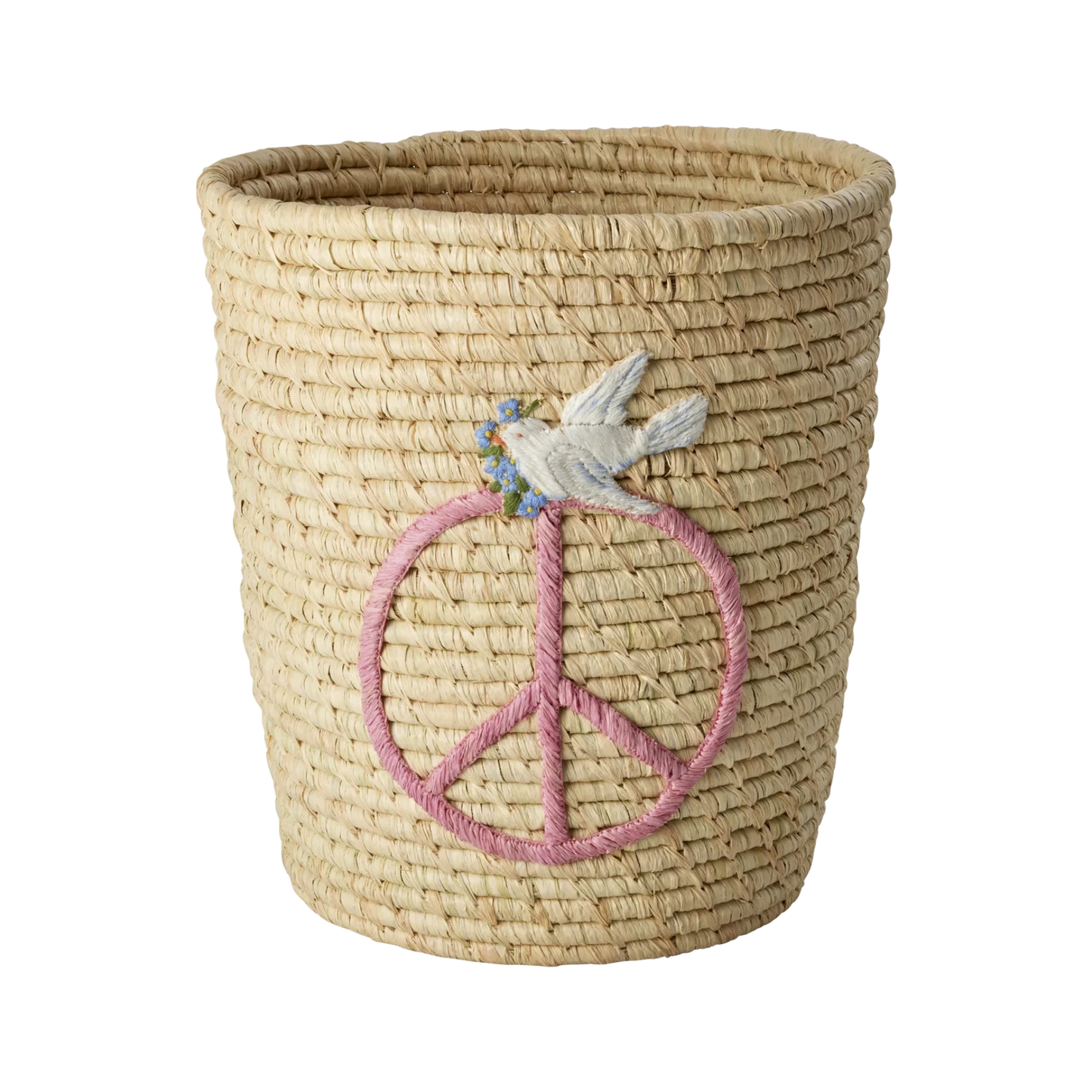 Rund Raffia Kurv - Natur - Peace