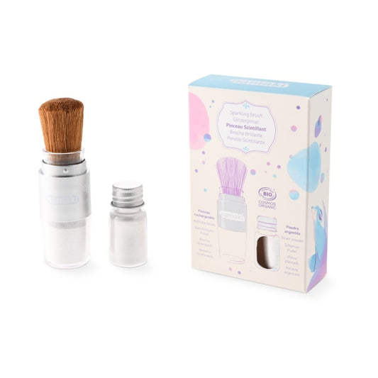 SPARKLING POWDER AND ITS MAGICAL BRUSH - SILVER