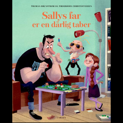 Bog - Sallys far er en dårlig taber
