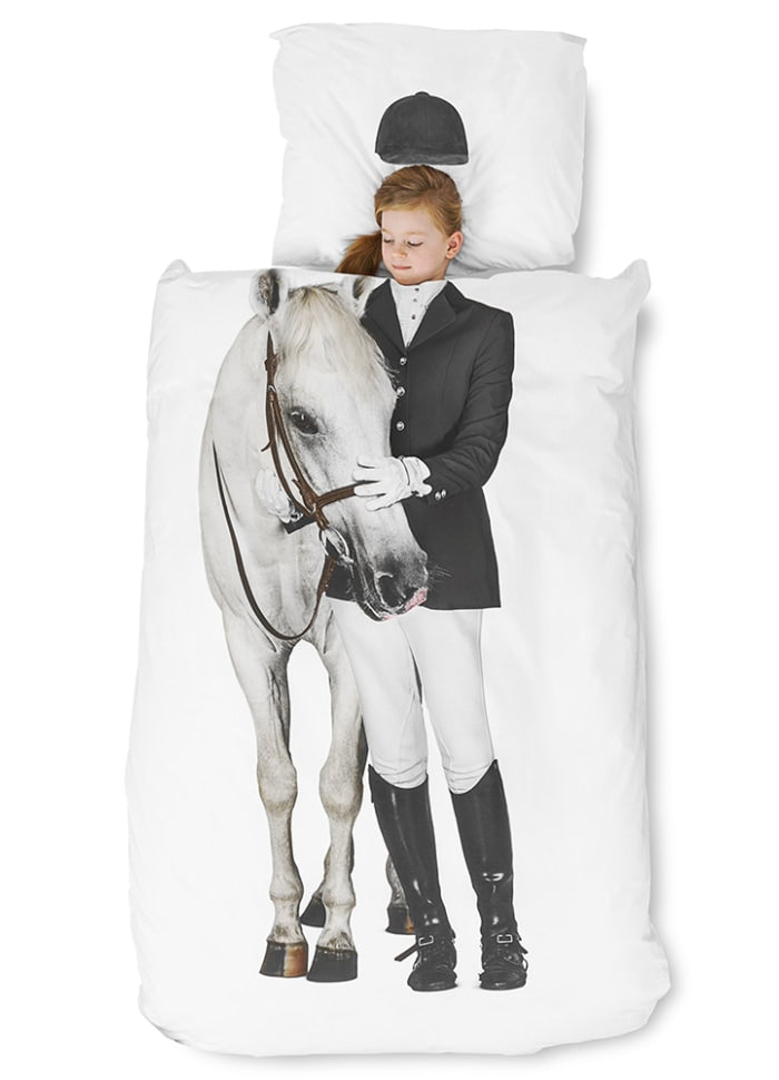 Snurk Sengetøj - The Horse Amazone Junior 100x140