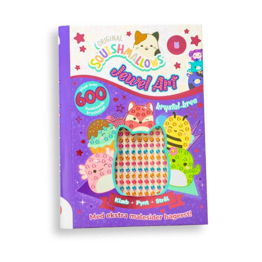 Bog - Squishmallows Jewel Art – krystal-krea - Opgavebog