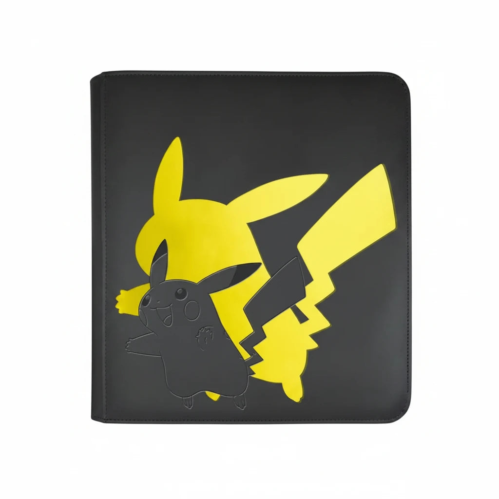 Pokémon mappe med lynlås til 360 kort - Binder PRO 9-P Zip Poke Pikachu