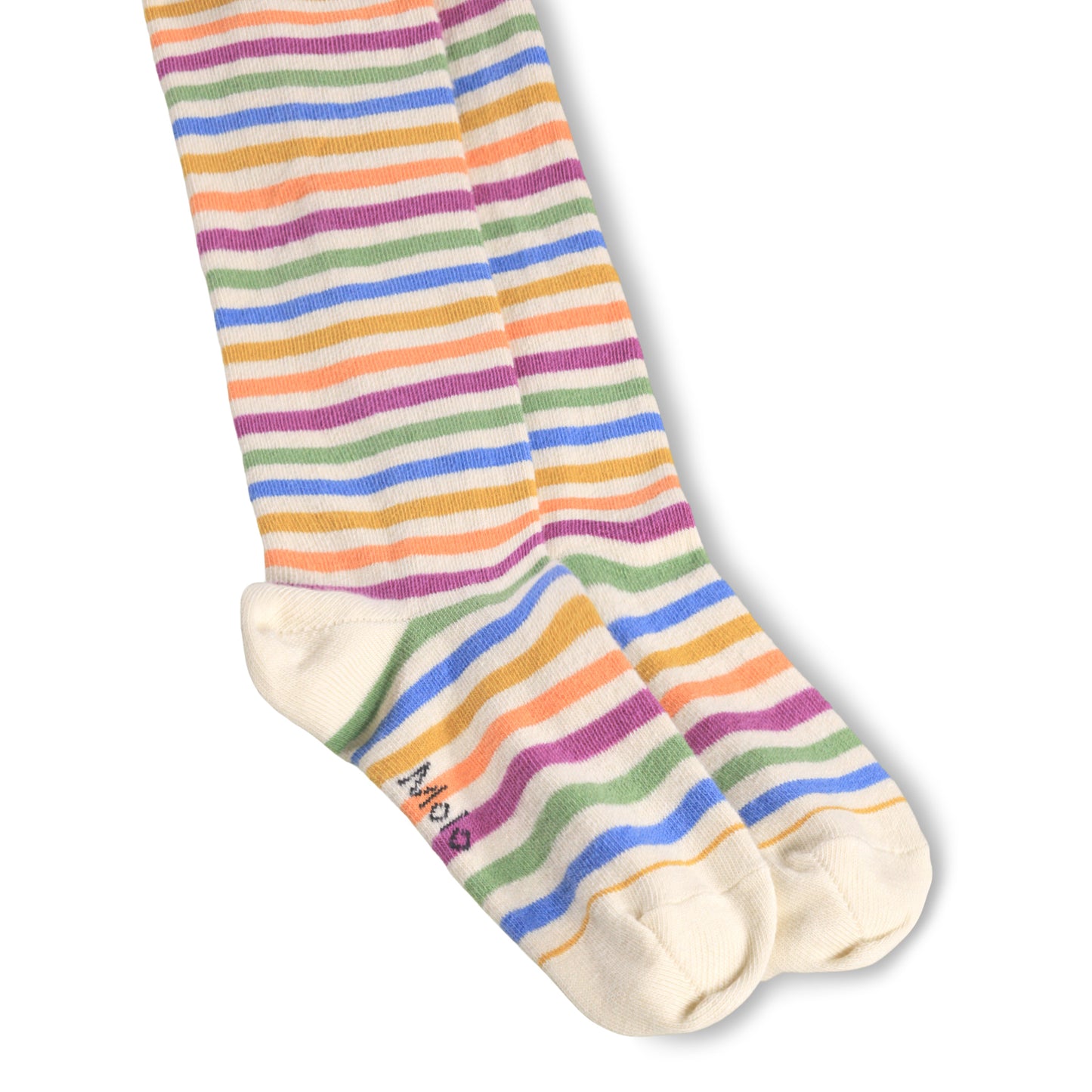 Strømpebukser - Stripy Tights -  Mini Rainbow