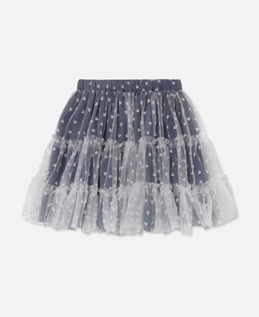 FLIINK TULLE SKIRT - SLATE
