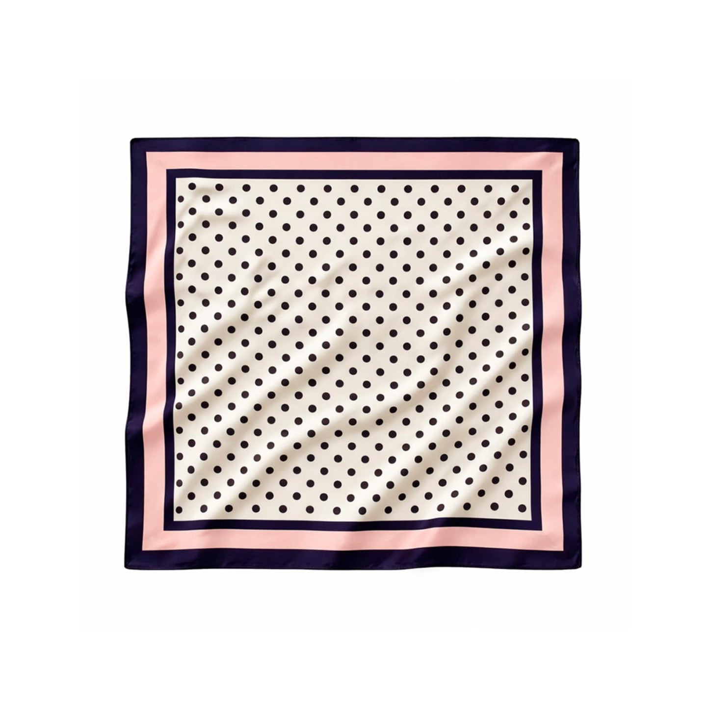 Tørklæde - Navy/Rosa