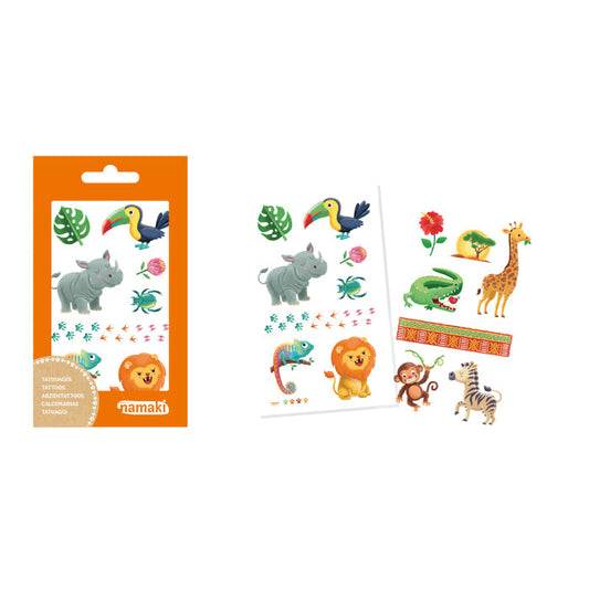 Tattoos Vegetable Ink - Wildlife