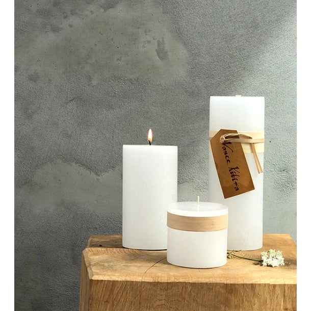 Timber® bloklys, Snow White 8cm x 15cm