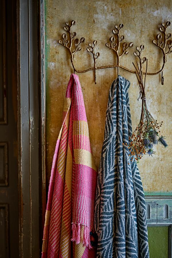 Ugento Plaid - Grøn - Genanvendt Bomuld - Bloomingville