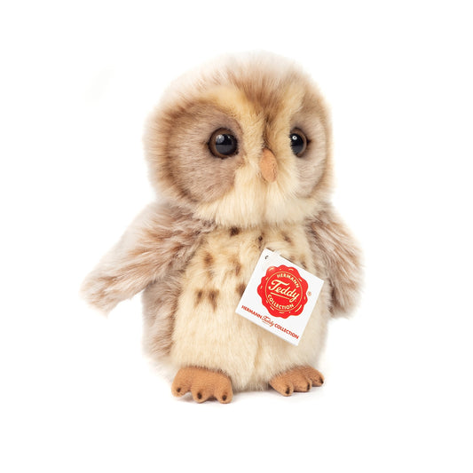 Ugle lysebrun - Bamse - 16 cm