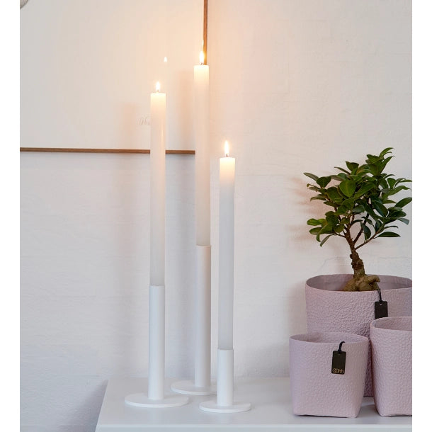 Vienna Taper Lysestage -  light brown - D8 x H9 cm