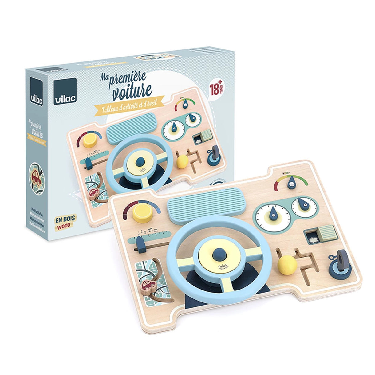 Vilac - Aktivitetslegetøj - Bil Instrumentbræt