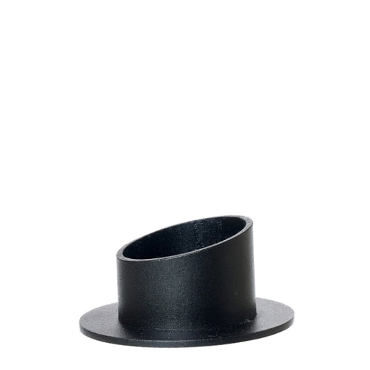 Vienna Iron Candle Holder, Black D9,5 x H4 cm