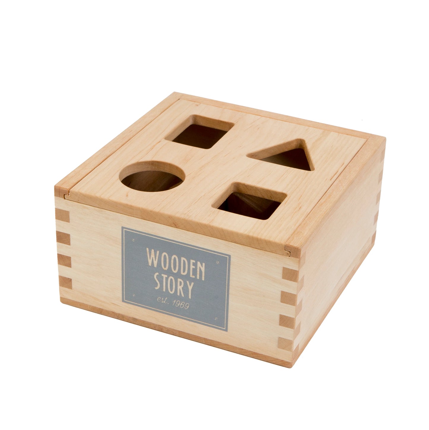 Wooden Story Rainbow Puttekasse