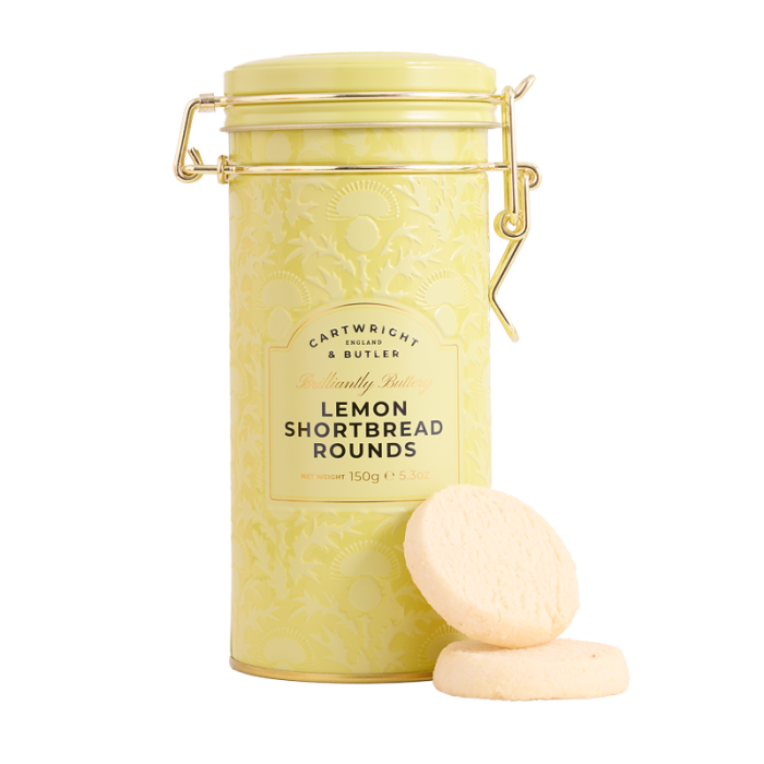 C&B Lemon shortbread tin 150g
