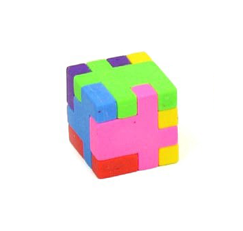 Viskelæder Cube