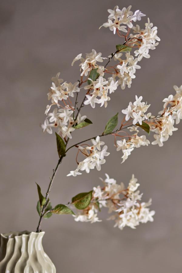 Myrtle Stilk, Hvid, Kunstig Blomst