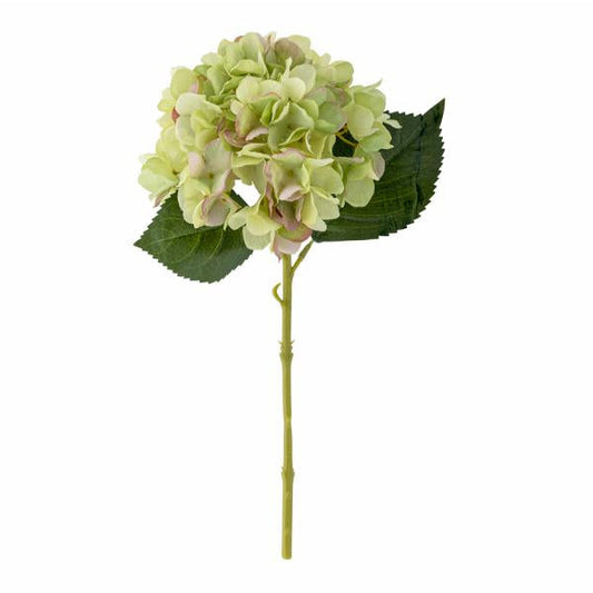 Hydrangea Stilk, Hvid, Kunstig Blomst