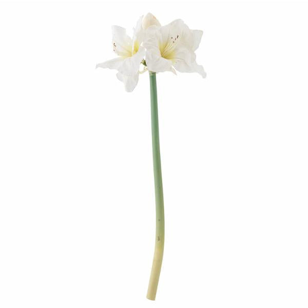 Amaryllis Stilk - Hvid - Kunstige Blomster