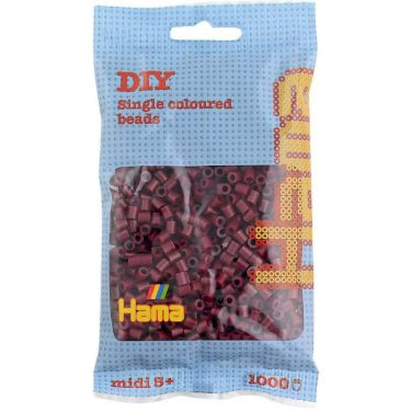 HAMA 30 bordeaux - midi perler 1000stk