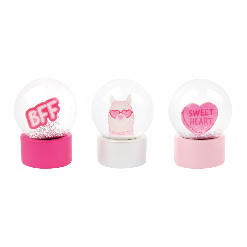 Mini Glimmerkugler i glas - sæt af 3 - SunnyLife