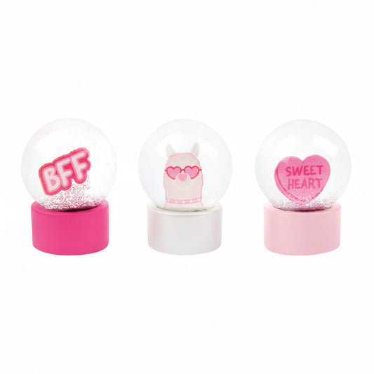 Mini Glimmerkugler i glas - sæt af 3 - SunnyLife