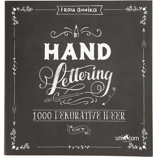 Inspirationsbog til Hand Lettering - dansk tekst