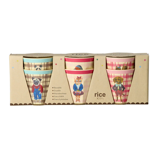 Rice Lille Kop - Assorteret - Nathalie Lété Vol. 2 Print - 6-pak