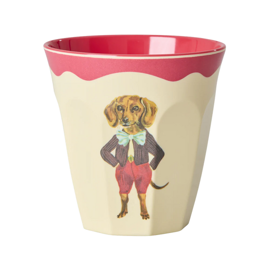 Rice Mellem Kop - Rød - Hund - Nathalie Lété Vol. 2 Print