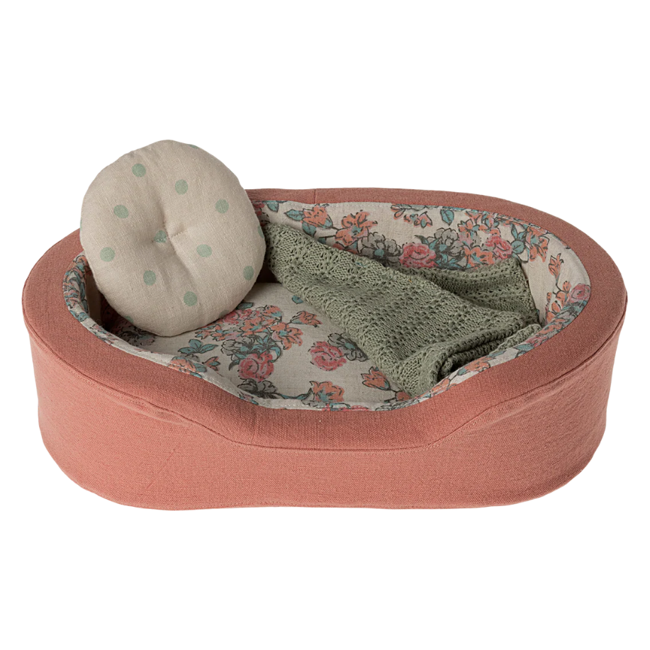 Maileg Cosy kurv, Lille - Koral