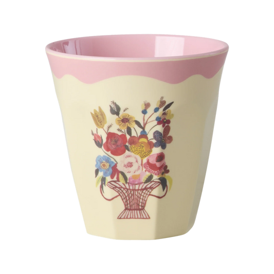 Rice Mellem Kop - Pink Blomster - Nathalie Lété Vol. 2 Print