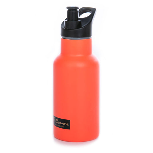 Pellianni Rustfri Stål Drikkedunk 350ml  - Orange