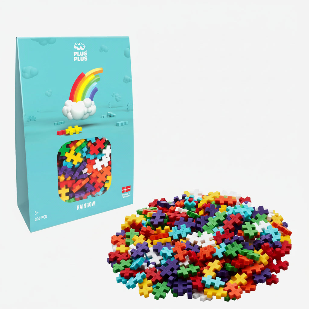 Plus-Plus Rainbow 300 stk /pose