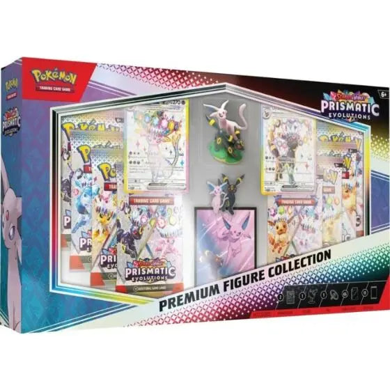 Pokemon TCG: Prismatic Evolutions Premium Figure Collection – Espeon & Umbreon