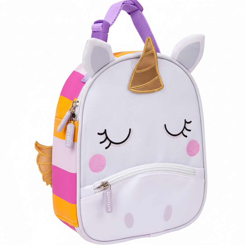 Unicorn Kids Lunch Bag - White - SunnyLife