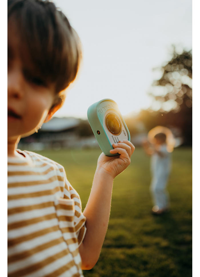 KIDYCAM - WATERPROOF - CYAN