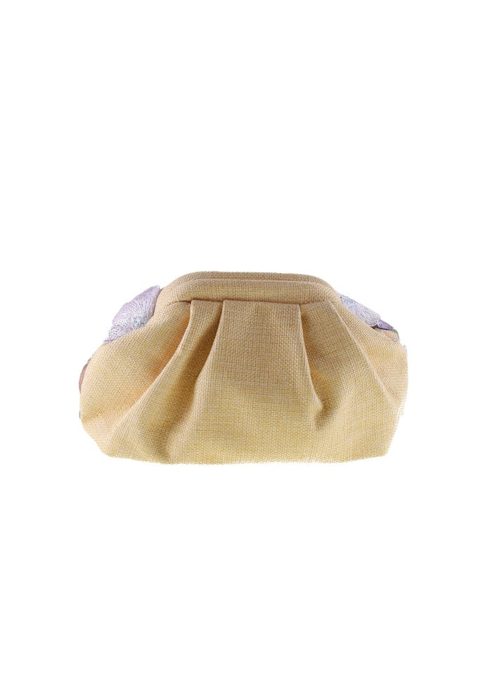 Amalie Taske - Beige/Fersken Multi - Blomster